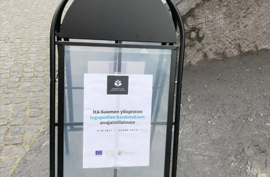 Logopedian avajaiset Itä-Suomen yliopistossa Joensuussa